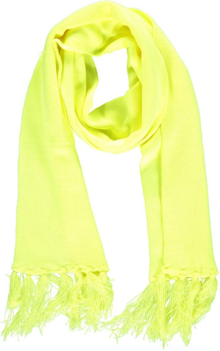 Sjaal Fluor Geel | One Size | Verkleedaccessoires